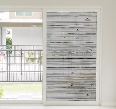 Vinilo adhesivo para ventanas textura madera - TenVinilo