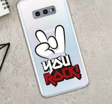 Sticker para Samsung you rock - TenVinilo
