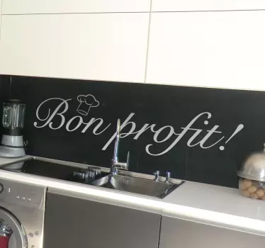 Vinilo para cocina bon profit - TenVinilo