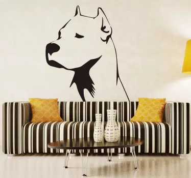 Vinilo decorativo Dogo - TenVinilo
