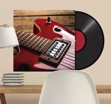 Vinilo adhesivo personalizable disco vinilo - TenVinilo