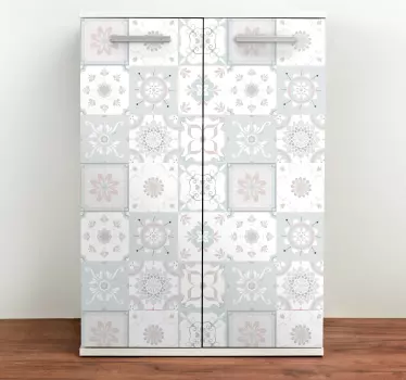 Vinilo para mueble hidráulico blanco - TenVinilo