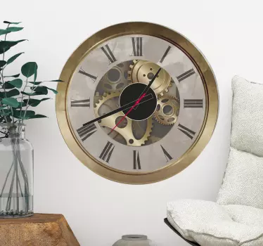 Reloj adhesivo diseño orsay - TenVinilo