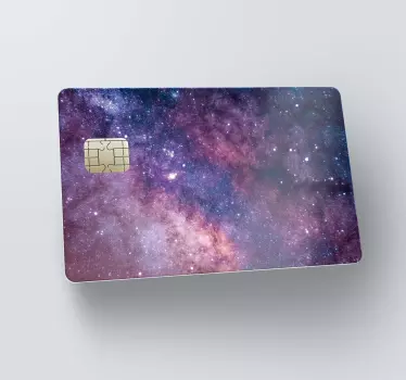 Pegatina para tarjeta de crédito universe - TenVinilo