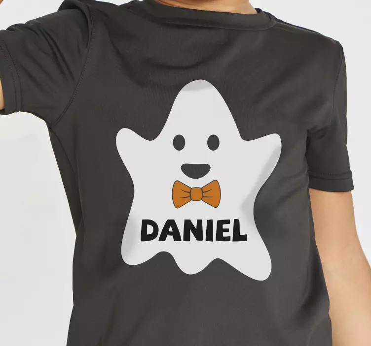 Camiseta infantil disfraz de fantasmín adorable - TenVinilo