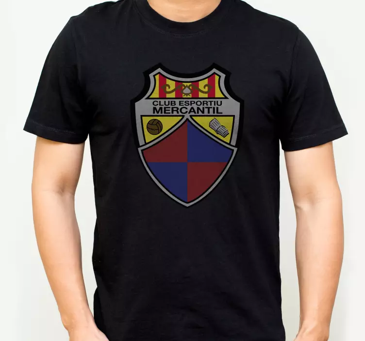Camiseta escudo - CE Mercantil - TenVinilo