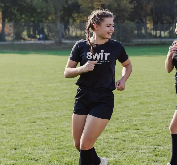 Camiseta SWIT Torneo Negra - TenVinilo