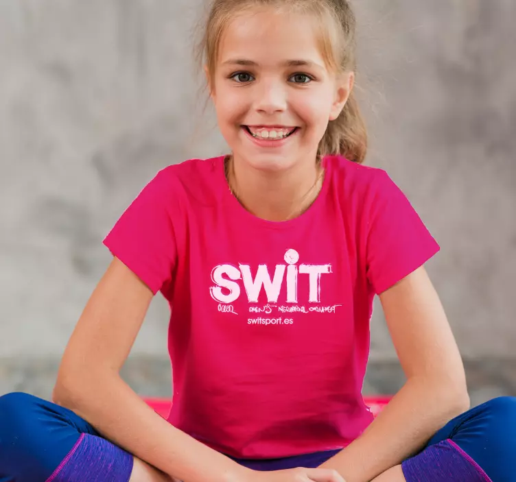 Camiseta SWIT Torneo Rosa - TenVinilo