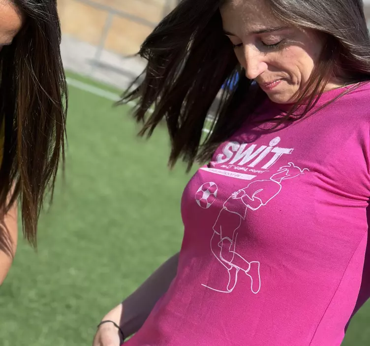 Camiseta SWIT Sport Rosa - TenVinilo