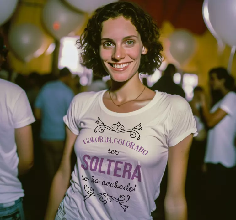 Camiseta colorín colorado - TenVinilo