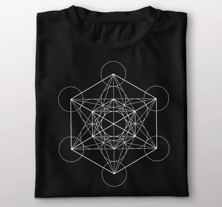Camiseta con Símbolo Metatrón - TenVinilo