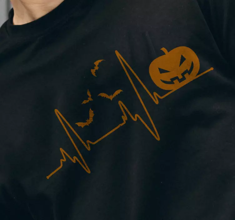 Camiseta Halloween motivos felices - TenVinilo