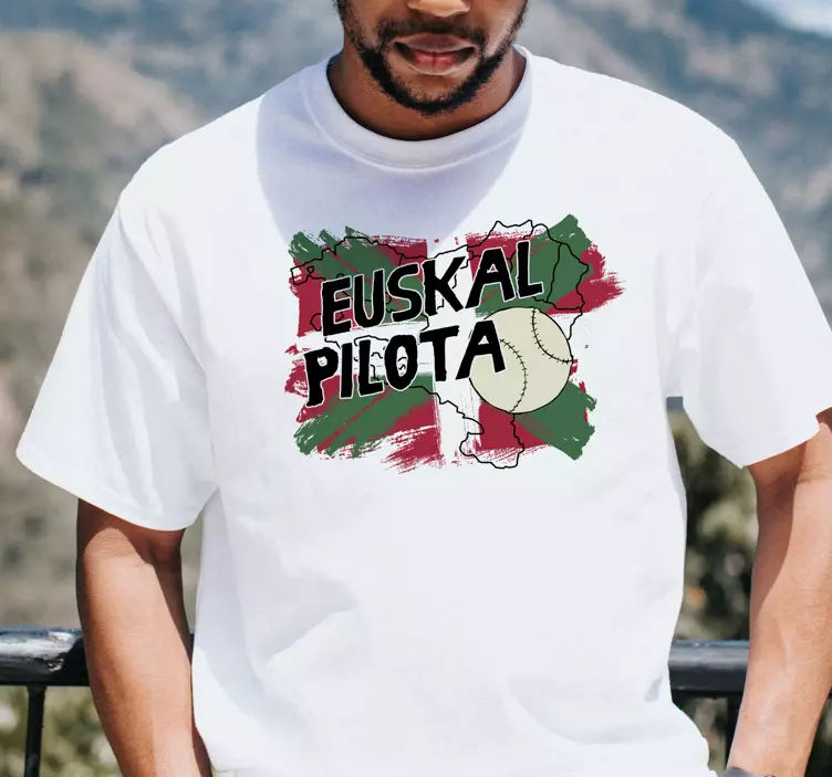 Camiseta deportes Pelota Vasca - TenVinilo