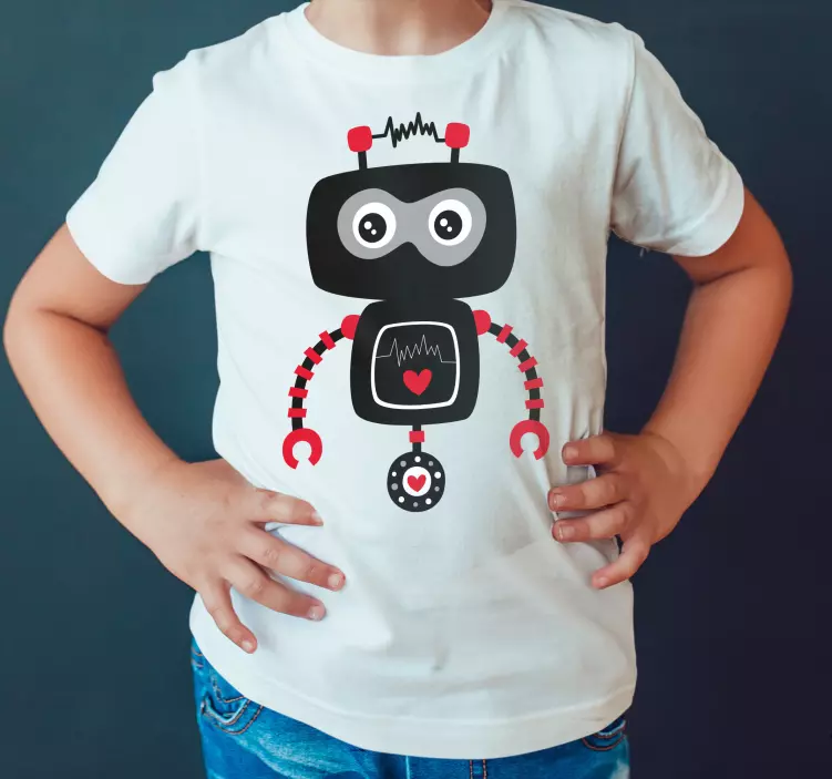 Camiseta infantil robot bebe - TenVinilo