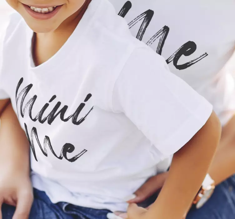 Camiseta madre e hija yo y mini yo - TenVinilo