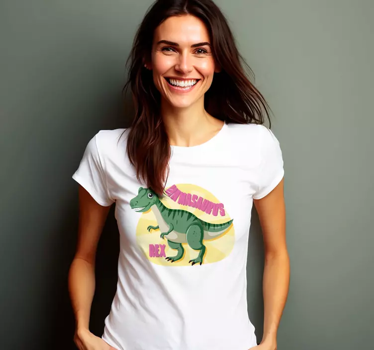 Camiseta para Día de la Madre mamasaurus rex - TenVinilo