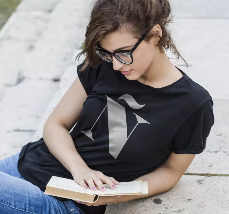 Camiseta para mujer letra ñ - TenVinilo