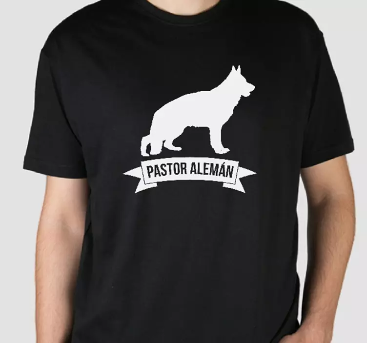Camiseta Pastor Alemán - TenVinilo