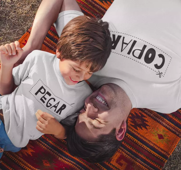 Originales Camisetas iguales copiar y pegar - TenVinilo