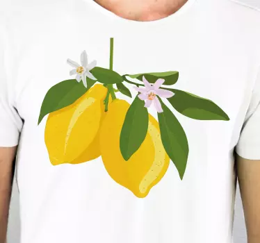 Camiseta delicia de flor de limón - TenVinilo