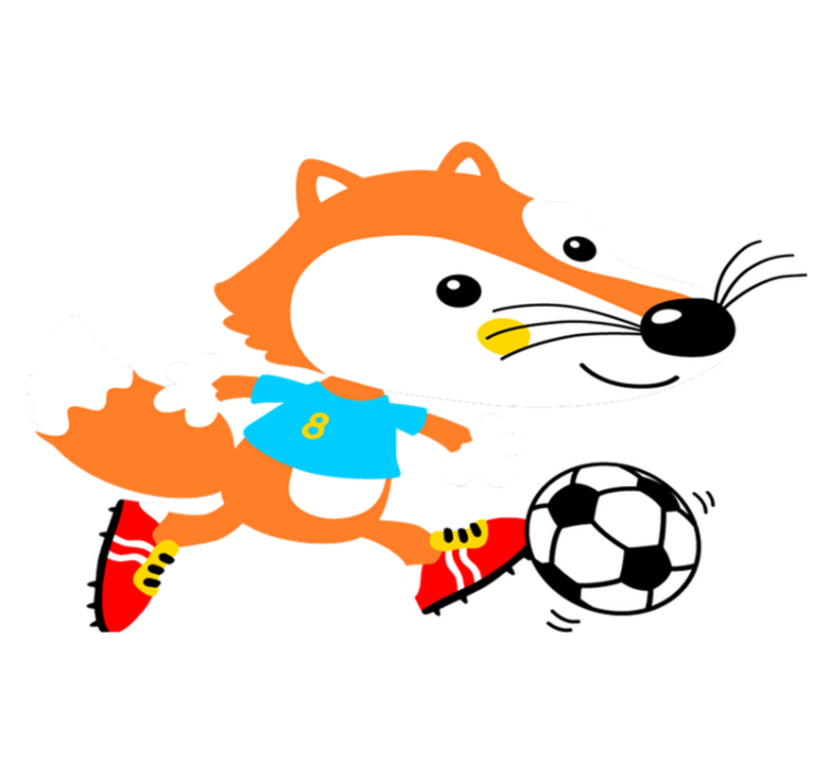 Alfombra vinílica animales zorro fantástico - TenVinilo