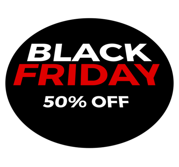Alfombra vinílica black friday 50% de descuento - TenVinilo