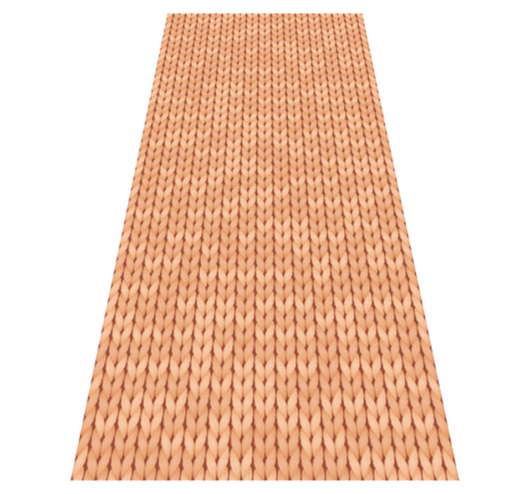 Alfombra vinilo cocina beige textil - TenVinilo