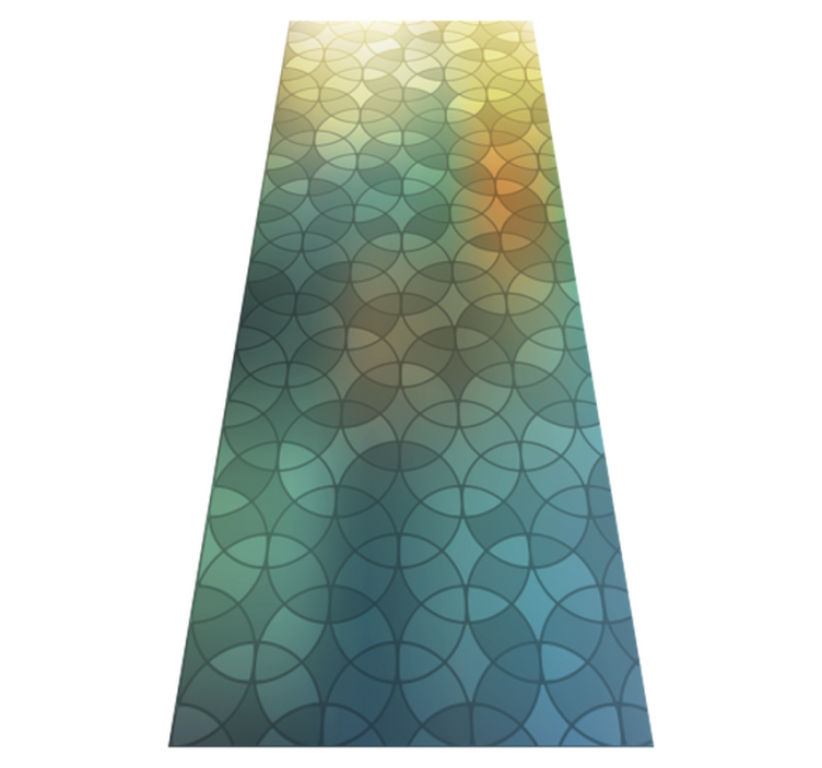 Alfombra vinilo baño efecto vidrio 3d - TenVinilo