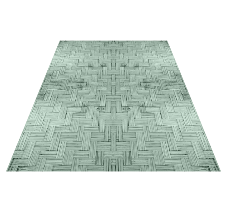 Alfombra vinílica geométrica cuadrada estructurada - TenVinilo