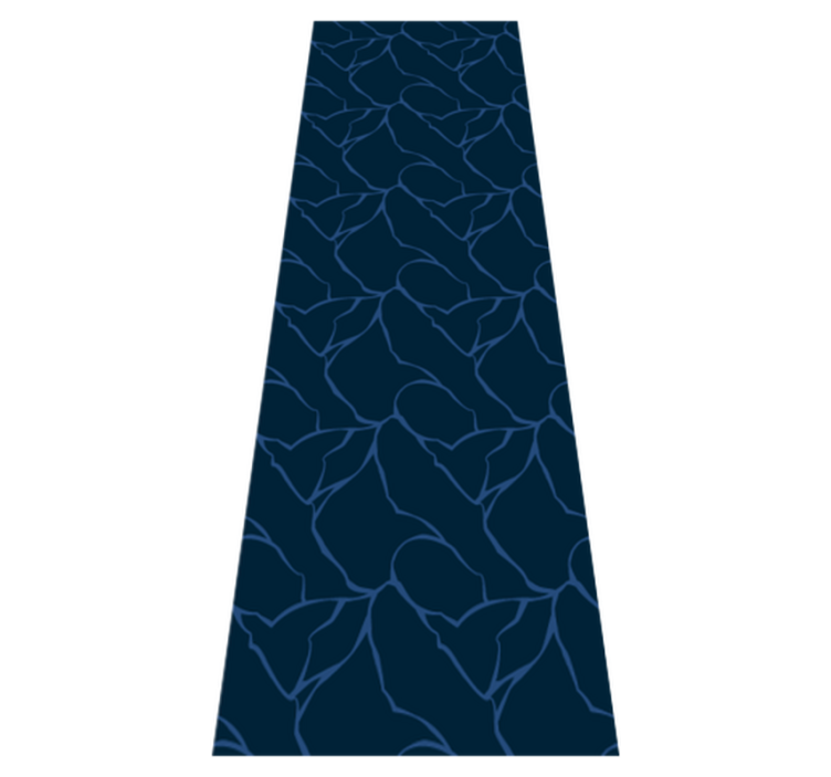 Alfombra vinilo baño diseño de fondo mármol azul - TenVinilo