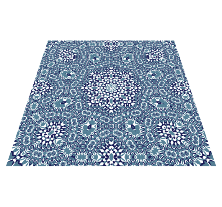 Alfombra vinílica cocina mosaic mandala - TenVinilo
