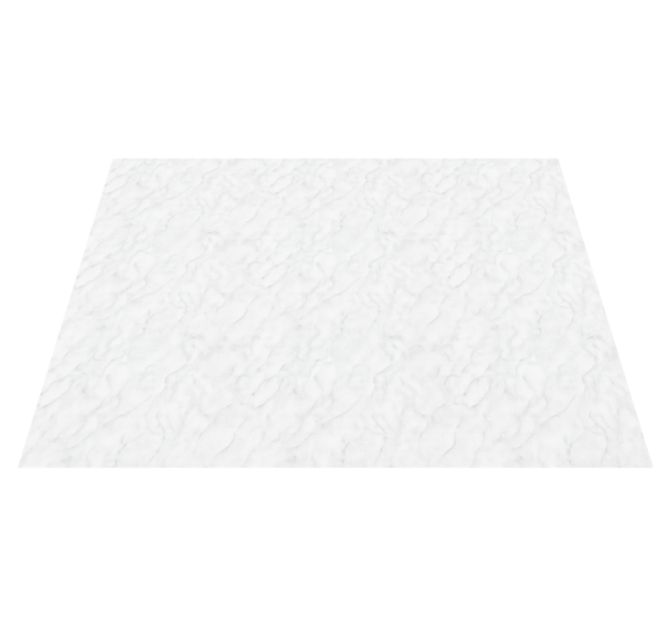 Alfombra vinílica dormitorio diseño mármol blanco gris - TenVinilo