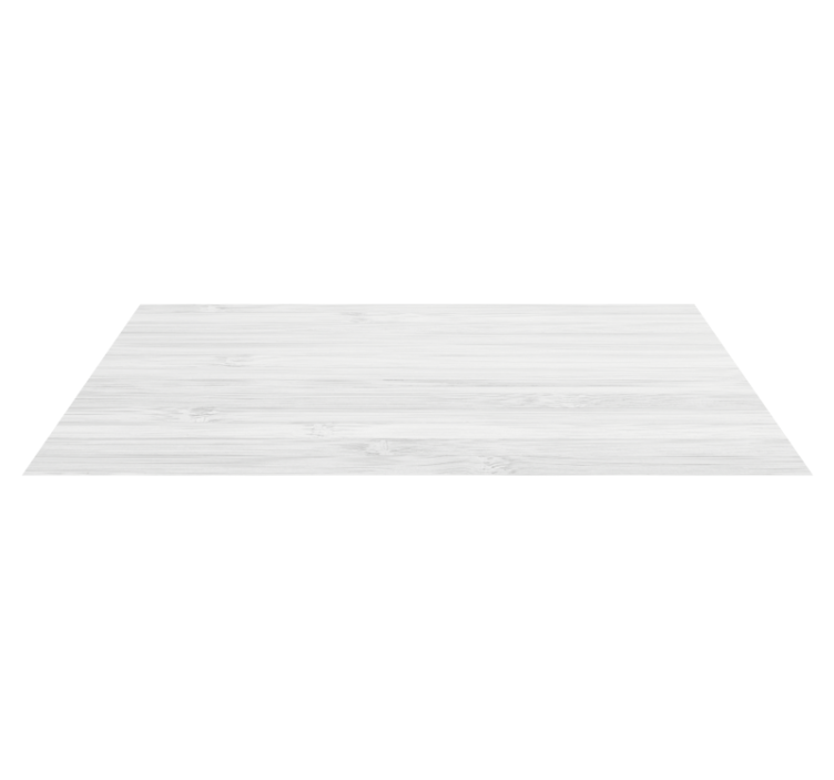 Alfombra vinílica cocina madera blanca - TenVinilo