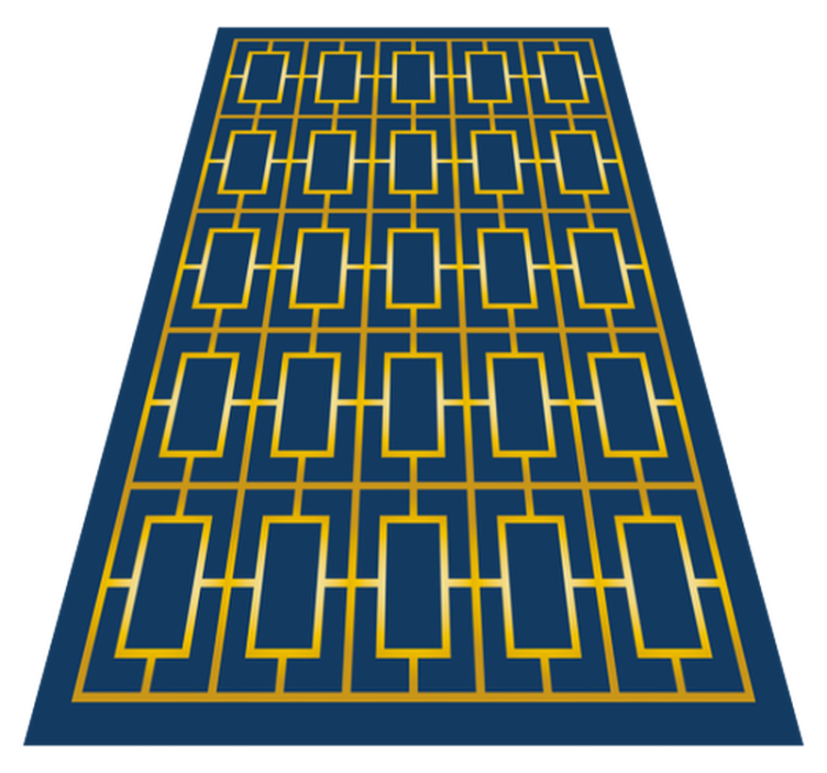 Alfombra vinílica geométrica sofisticación geométrica - TenVinilo