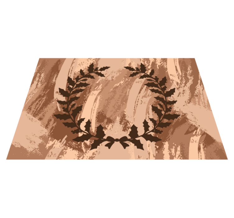 Alfombra vinílica animal print elegancia de camuflaje - TenVinilo