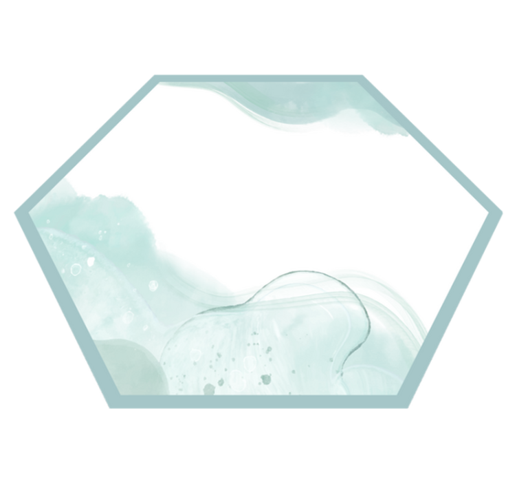 Alfombra vinílica minimalista suaves remolinos de agua - TenVinilo