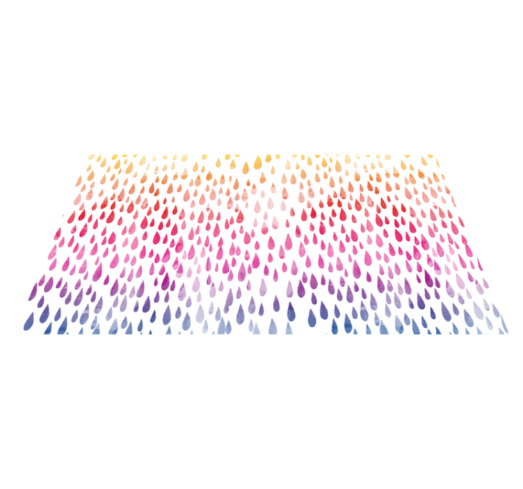 Alfombra vinílica textura patrón de gotas - TenVinilo