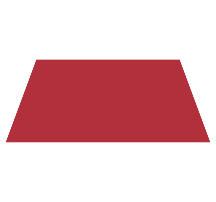 Alfombra vinilo salón rectangular roja - TenVinilo