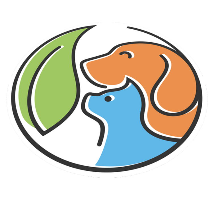 Alfombra vinílica animales caras abstractas - TenVinilo