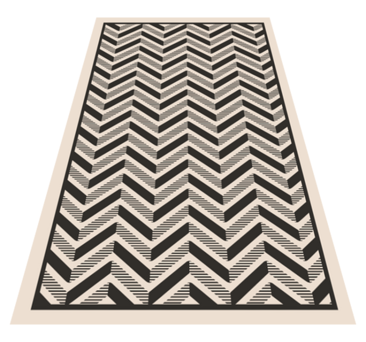 Alfombra pvc cocina flechas nórdicas - TenVinilo