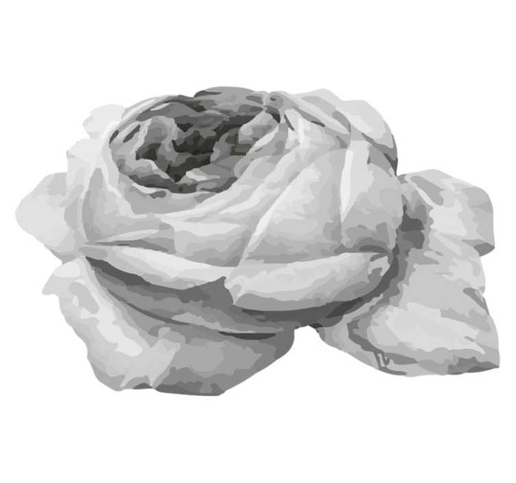 Alfombra vinílica flores flor de rosa - TenVinilo