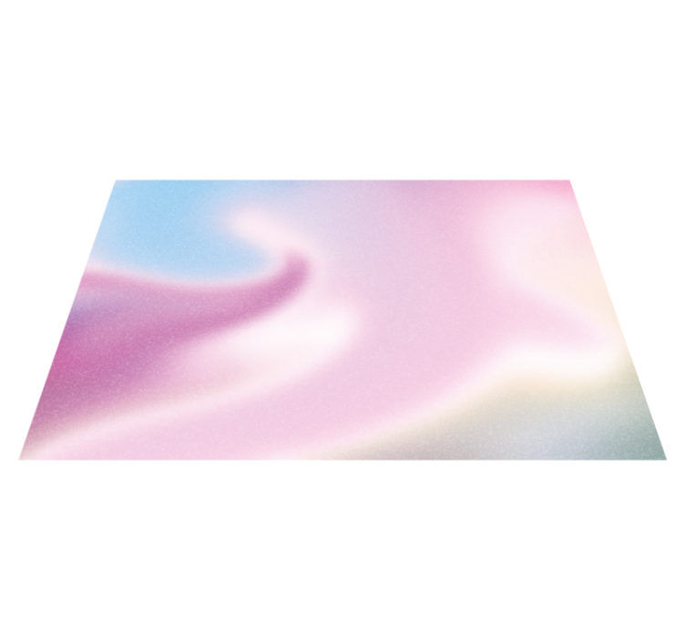 Alfombra vinilo baño capas de degradado - TenVinilo