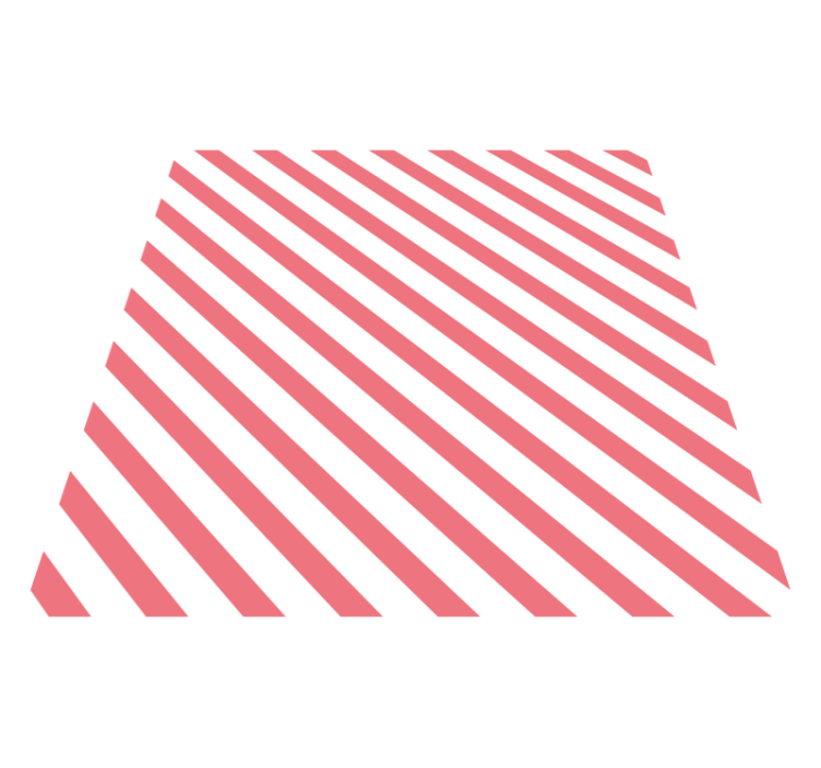 Alfombra vinílica rayas patrón rosa y blanco - TenVinilo