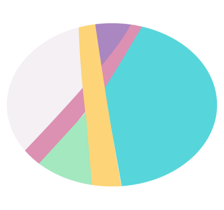 Alfombra vinílica minimalista bloques de color intensos - TenVinilo