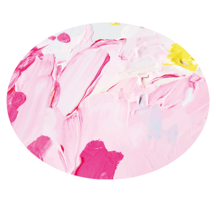 Alfombra vinílica flores salpicadura floral abstracta - TenVinilo