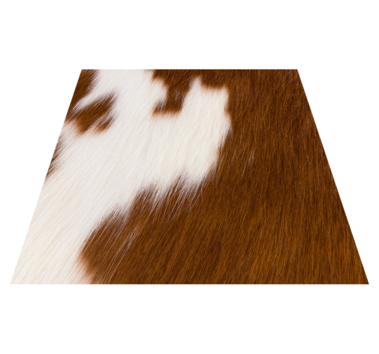 Alfombra vinílica cuadrada textura de piel de vaca - TenVinilo