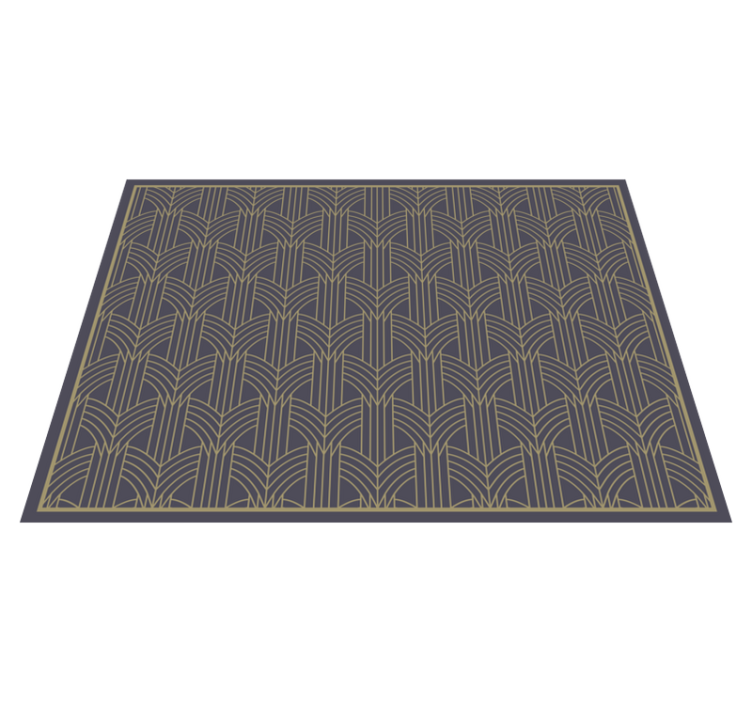 Alfombra pvc cocina geométrico elegante - TenVinilo
