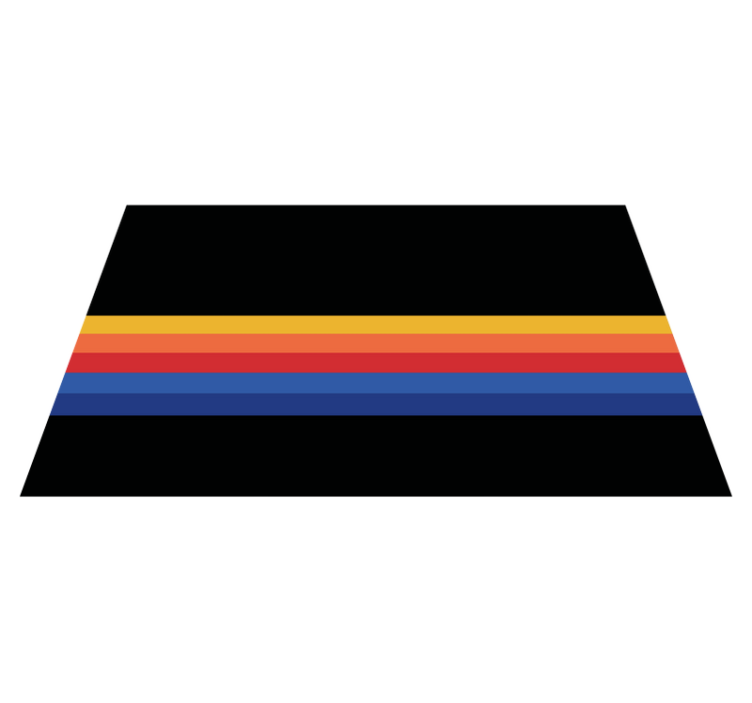 Alfombra vinílica rayas minimalista - TenVinilo