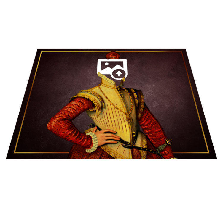 Alfombra vinílica animales gato aristócrata - TenVinilo