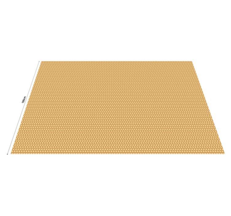 Alfombra vinílica beige efecto tela - TenVinilo